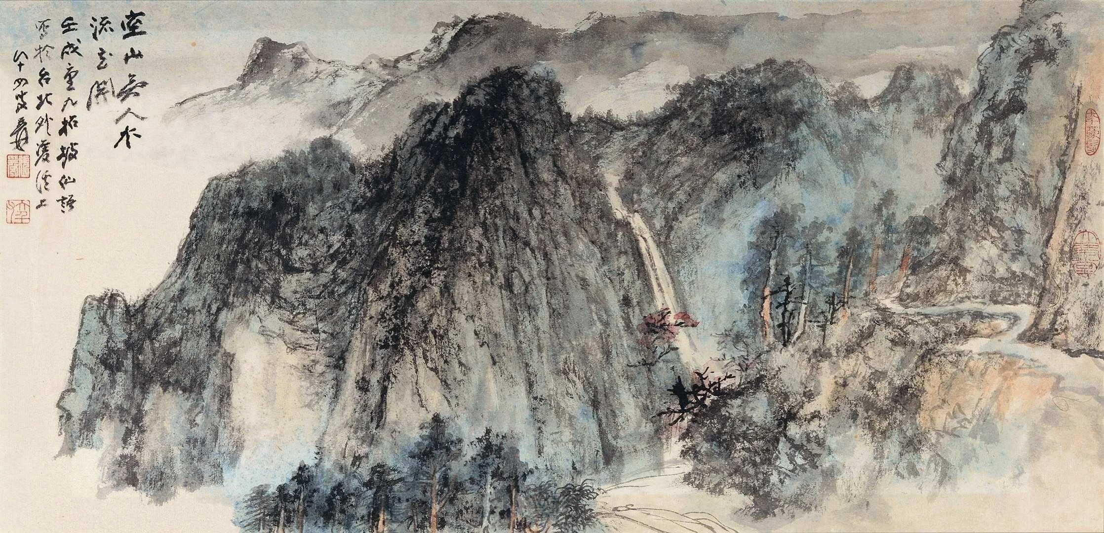墨運堂 百選墨 No.9 無人空山水流花開 商品詳細｜